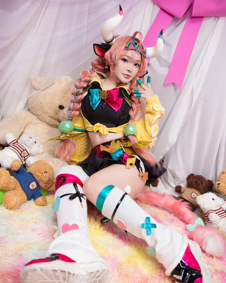 QQlive thiên thần cosplay Mimi Chan sexy gợi tình 6 Những bức ảnh mát mẻ này khiến nhiều anh em say đắm