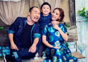 Gia đình hạnh phúc của nữ diễn viên hài Thu Trang. 