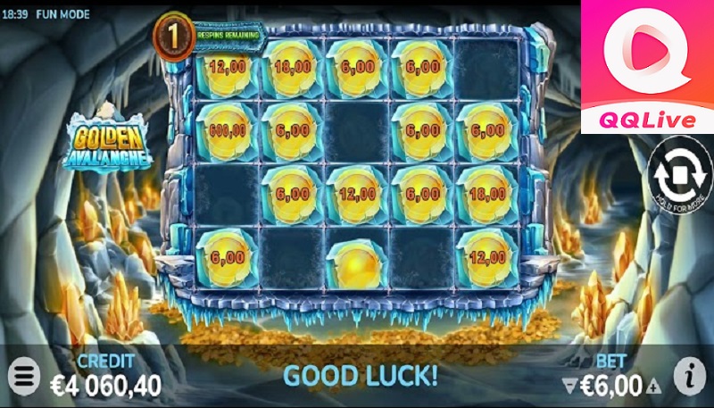 Golden Avalanche 2024: Hốt Vàng Làm Giàu Ngay và Luôn Cùng QQLive 4 Golden Avalanche Cash Fall Respins