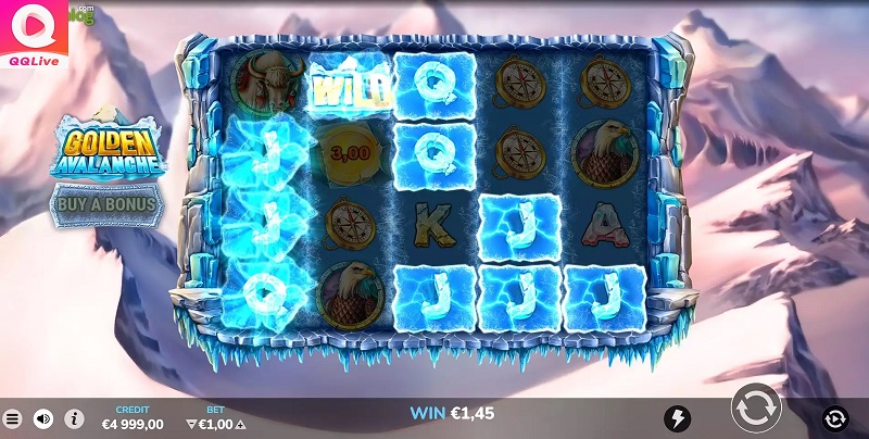 Golden Avalanche 2024: Hốt Vàng Làm Giàu Ngay và Luôn Cùng QQLive 3 Golden Avalanche Wild