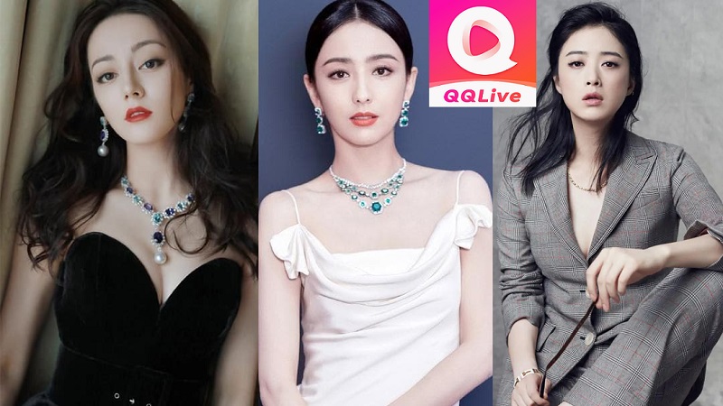 Top 3 Nữ Diễn Viên Tân Cương Xinh Đẹp Triệu Follow Cùng QQLive 1 Diễn viên Tân Cương Địch Lệ Nhiệt Ba, Đồng Lệ Á, Tưởng Hân
