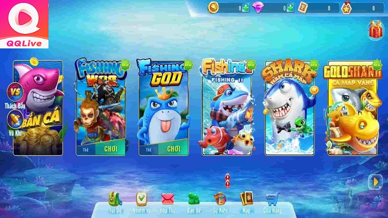 Game Bắn Cá Koi Đổi Thưởng: Chơi Vui Xoắn Não Trên QQLive 3 Game bắn cá Koi Cấp độ