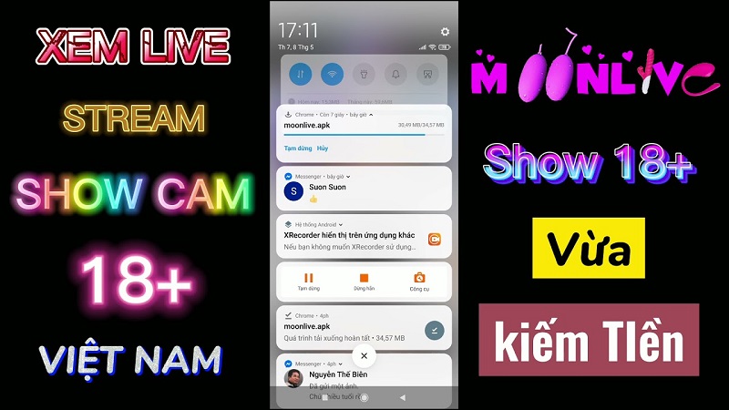 App Live Show MoonLive