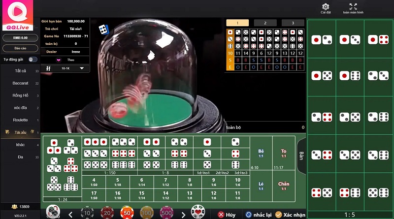 Game Tài Xỉu QQLive “Cược Bão” Tỷ Lệ Thưởng 1:150 Là Có Thật 3 Tỷ lệ thưởng game tài xỉu QQLive