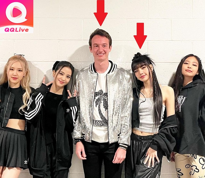 Lisa BlackPink và Frédéric Arnault tại sự kiện