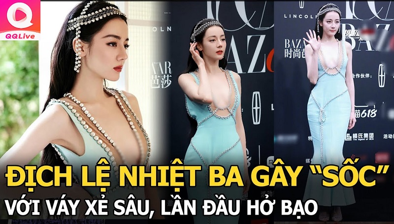 mỹ nhân tân Cương Địch Lệ Nhiệt Ba hở bạo