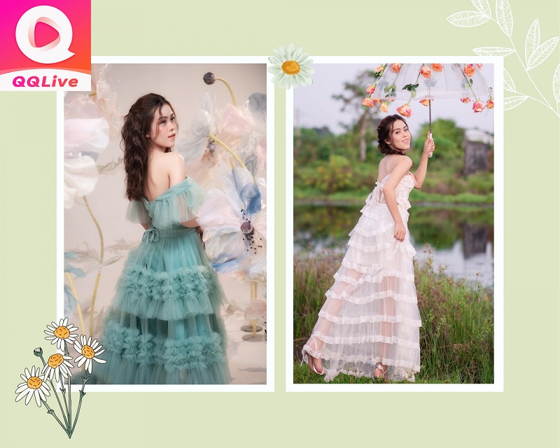 Tiktoker Huyền Phi xinh đẹp