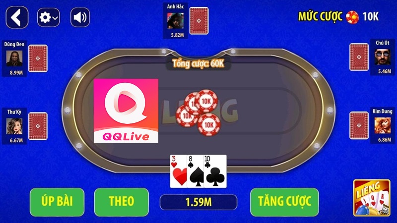 chơi bài liêng QQlive