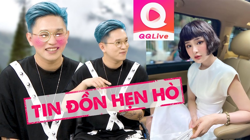 Hiền Hồ và B Ray trên QQ Live
