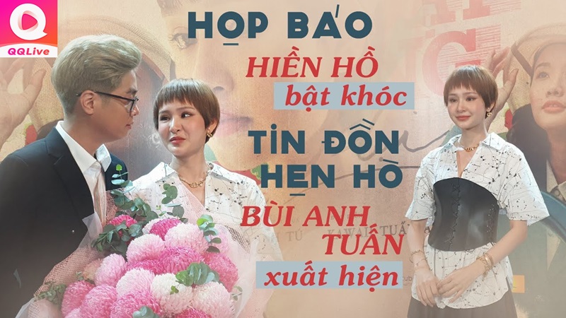 Hiền Hồ và Bùi Anh Tuấn trên QQ Live