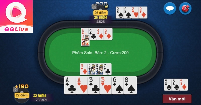 Kỹ thuật bí kíp chơi phỏm 52 lá