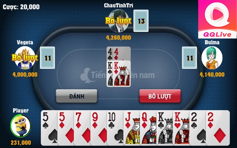 Tiến Lên Miền Nam QQ Live 2024 Mê Hoặc Cỡ Nào? So Tài Thần Bài Đỉnh Cao – Đua Top Ngay 4 chơi Tiến Lên Miền Nam QQ Live