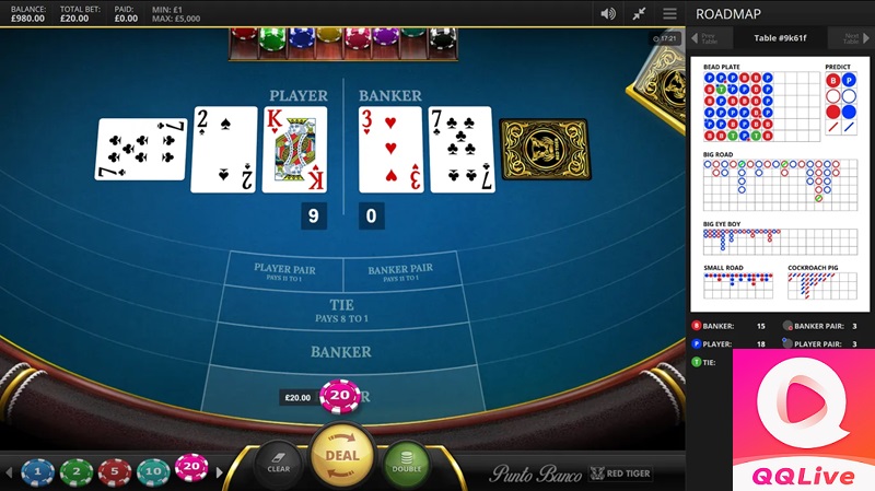 cược live Punto Banco