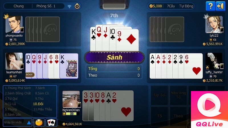 game xì tố