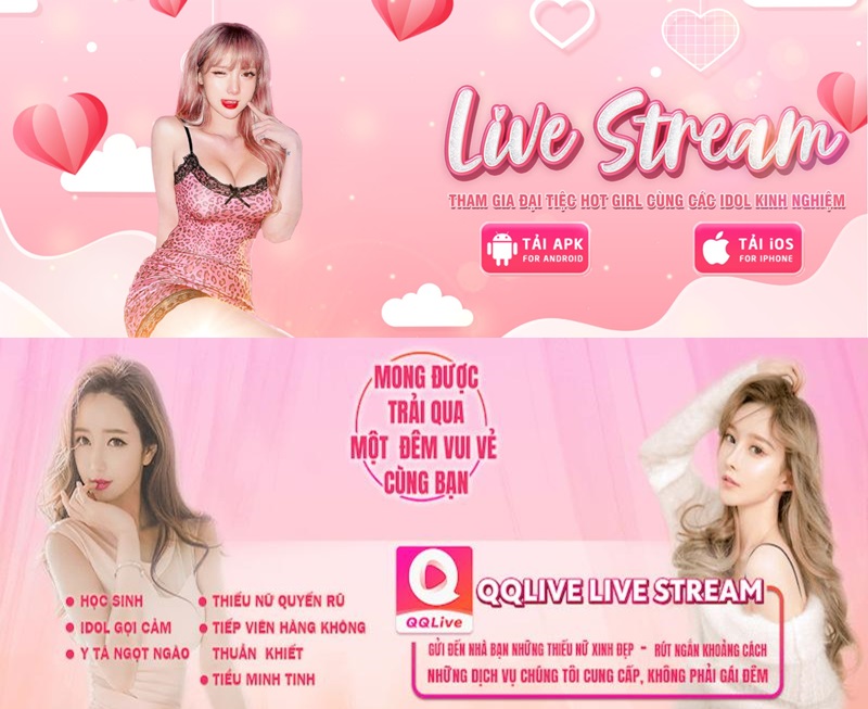 livestream giải trí app QQLive 2024