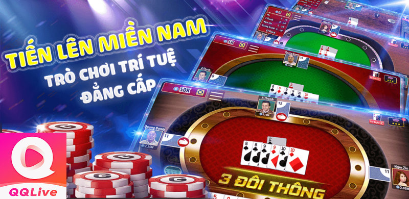 Tải QQlive Chơi Tiến Lên Miền Nam Online 2024 – Khai Phá Tư Duy, So Tài Game Thủ Cực Chất 3 Tiến Lên Miền Nam online QQLive
