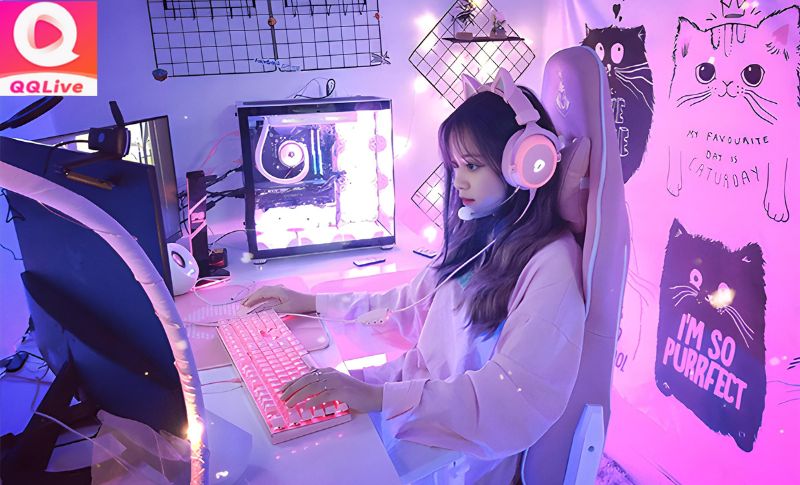 QQLive - Trò Chuyện Thoát Y & Thưởng Thức Gái Đẹp Show Hàng 24/7 3 QQlive Thiet ke chua co ten