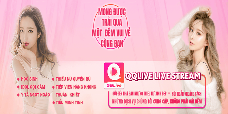Livestream QQLive Đột Phá Với Dàn Hotgirl Triệu Đô Gây Sốt 2 Hotgirl triệu đô quyến rũ trên QQLive livestream