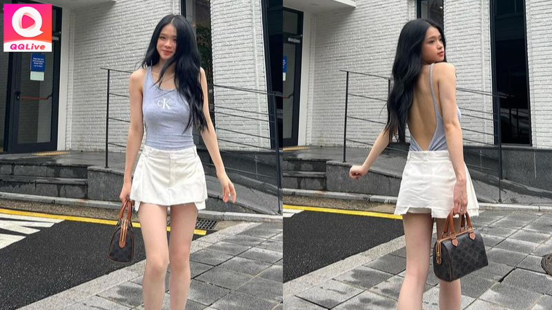 Hot girl Linh Ka trên QQLive