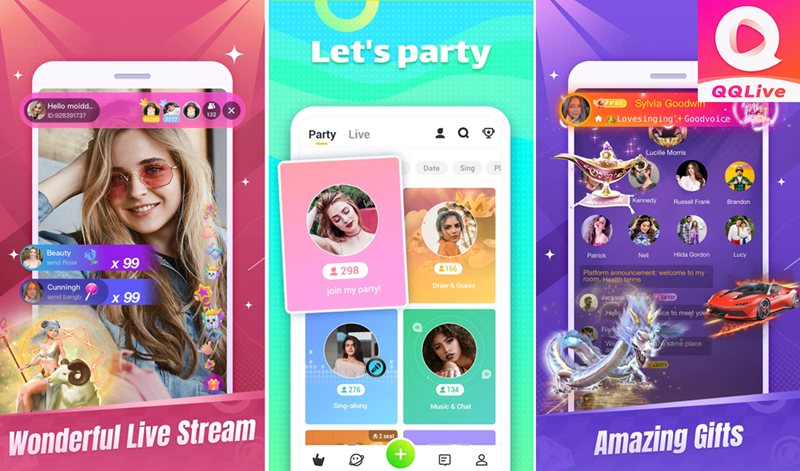 Party livestream QQLive
