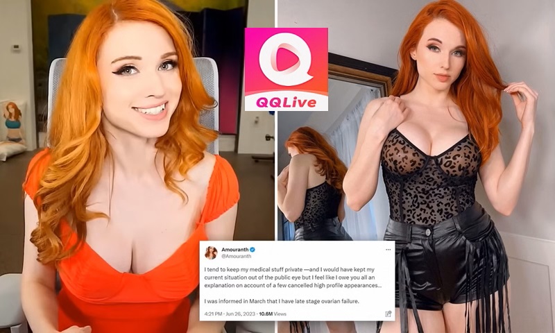 Amouranth trên Stripchat QQLive