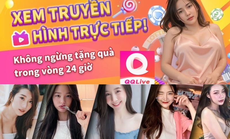 QQlive huong dan xem idol xinh dep tren livestream qqlive xem full 1080