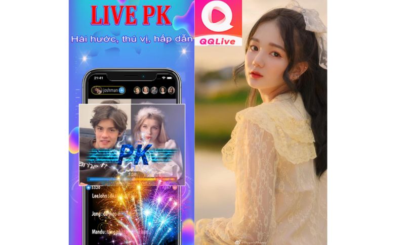 QQLive Live Sex: Idol Livestream Chat24 Mới 4 QQlive qqlive live sex ra mat live chat the he moi