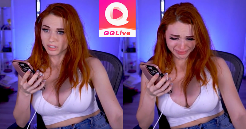 QQLive stripchat thêm hot vì Kaitlyn Amouranth và cặp ngực ngồn ngộn 5 streamer Amouranth cry