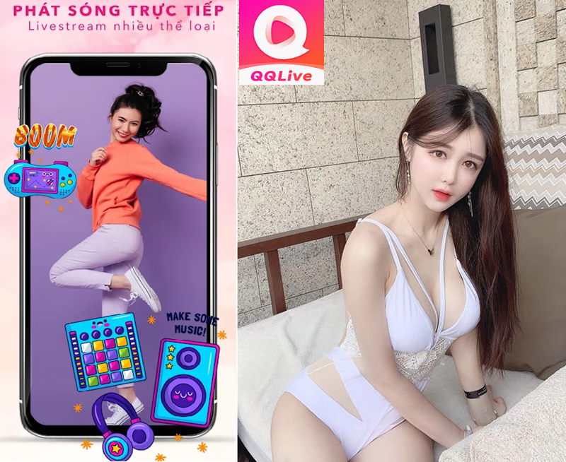 QQLive 18+: Kết Nối Idol Kiếm Tiền Sướng 2 Thể loại livestream trên QQLive