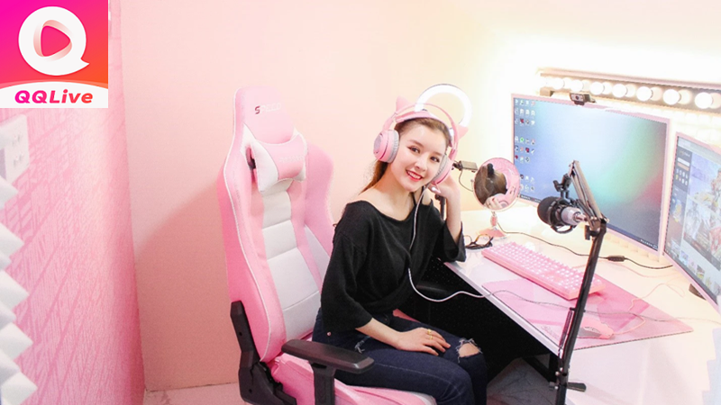 Gamer Girl trên app live QQLive