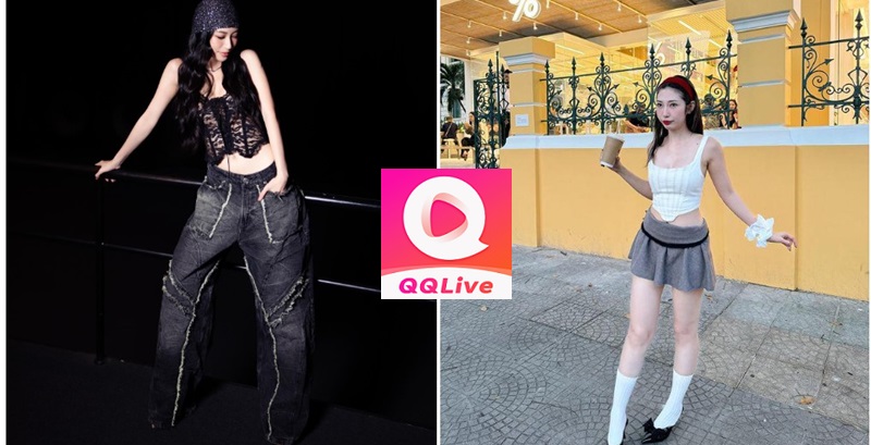 Khổng Tú Quỳnh phong cách Y2K trên QQlive