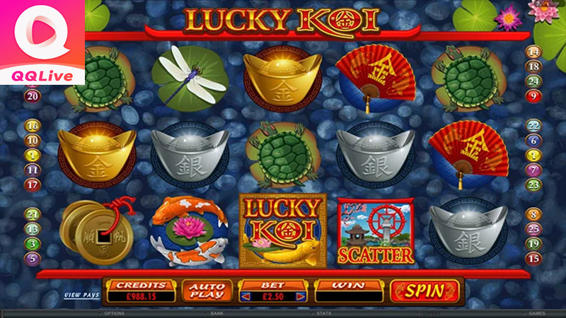 Game Slot 3D Lucky Koi Tại QQLive - Trò Chơi Slot May Mắn 2024 4 Cách chơi game slot 3D Lucky Koi tại QQLive