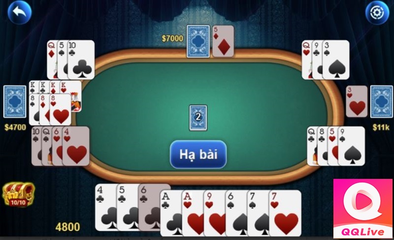 Hướng dẫn hạ bài Phỏm 9 lá hiệu quả