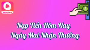 Nạp tiền hôm nay ngày mai nhận thưởng QQlive