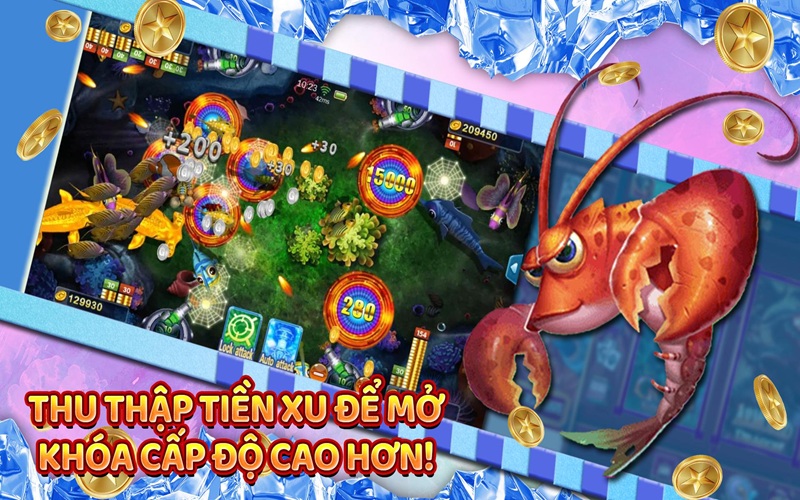 Bắn cá jackpot – Săn thưởng tiền tỷ tại 89BET chỉ với vài cú click! 2 Thu thập tiền xu để mở khóa cấp độ cao hơn